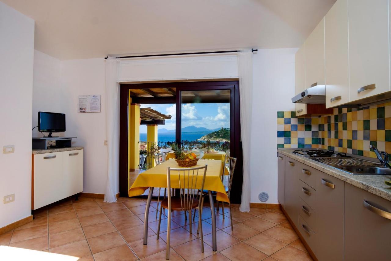 Residence Appartamenti Caffarena Àrbatax Exteriör bild